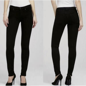 Citizen of Humanity Women 29 Black Jeans Avedon Slick Skinny Leg Cotton Stretch